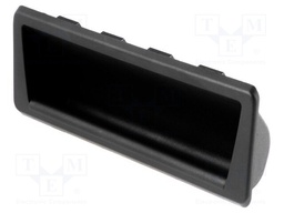 Holder; Mat: technopolymer (PA); black; L: 37mm; W: 137mm; F2: 0.5kN