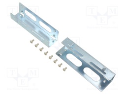 Hard discs housing: 3,5"; Enclos.mat: metal; 95x27x22mm; silver