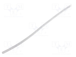 Heat shrink sleeve; glueless; 2: 1; 1.6mm; L: 1m; transparent