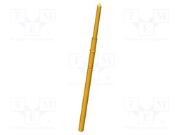 Test needle; Operational spring compression: 8mm; 5A; Ø: 1.3mm