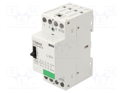Contactor: 4-pole installation; NO x4; 230VAC; 220VDC; 25A; DIN