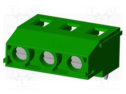 Connector: PCB terminal block; terminal; Plating: tinned; on PCBs