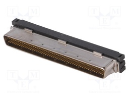 Connector: wire-board; PIN: 100; shielded; for ribbon cable; plug