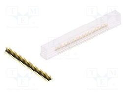 Connector: pin strips; pin header; male; PIN: 70; 2mm; SMT; 2x35