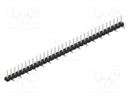 Connector: pin strips; pin header; male; PIN: 32; 2.54mm; SMT; 1x32