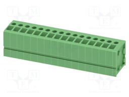 PCB terminal block, rated current: 24 A, rated voltage (III/