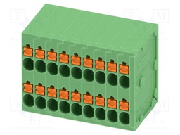 PCB terminal block, rated current: 10 A, rated voltage (III/