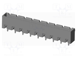 Connector: pluggable terminal block; socket; male; on PCBs
