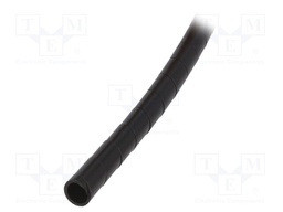 Spiral wrapping; ØBundle : 10÷100mm; polyetylene; black; L: 30m
