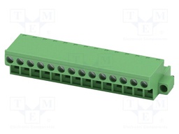 PCB connector, nominal cross section: 2.5 mm?, color: green,