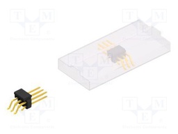 Connector: pin strips; pin header; male; PIN: 6; 2.54mm; SMT; 2x3