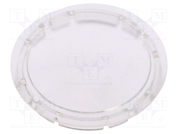 Actuator lens; lens color: natural (transparent)