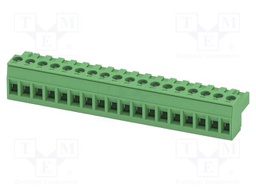 PCB connector, nominal cross section: 2.5 mm?, color: green,