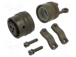 Connector: circular; plug; PT/451
