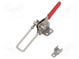 Clasp; stainless steel; W: 31mm; L: 78mm; 2.25kN