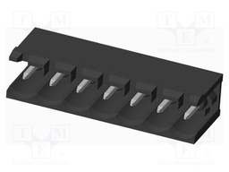 Connector: pluggable terminal block; socket; male; on PCBs