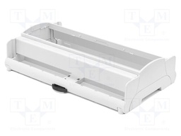 Enclosure: for DIN rail mounting; No.of mod: 9