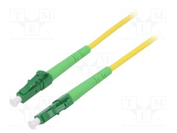 Fiber patch cord; OS2; LC/APC,both sides; 2m; LSZH; yellow