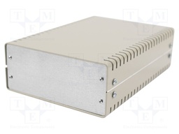 Enclosure: with panel; vented; 1402; X: 180mm; Y: 262mm; Z: 79mm