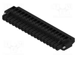 Pluggable terminal block