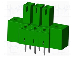 Connector: pluggable terminal block; socket; female; straight