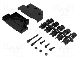 Enclosure: for D-Sub connectors; D-Sub 37pin,D-Sub HD 62pin
