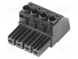 Connector: pluggable terminal block; -50÷125°C; angled; PIN: 4