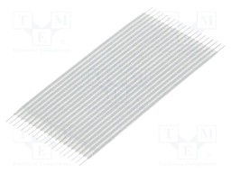 Connector: jumper cable; Cable ph: 1.27mm; L: 50.8mm; straight