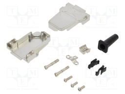 Enclosure: for D-Sub connectors; D-Sub 9pin,D-Sub HD 15pin