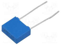 Capacitor: polypropylene; MKT; 3.3nF; 4x8.5x10mm; THT; ±5%; 7.5mm