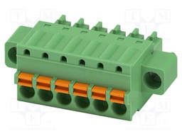PCB connector, nominal cross section: 1.5 mm?, color: green,