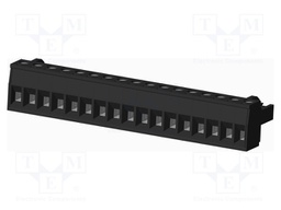 Connector: pluggable terminal block; plug; female; straight; 5mm