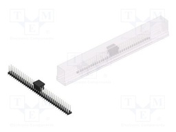 Connector: pin strips; pin header; male; PIN: 70; 2mm; SMT; 2x35