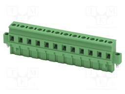PCB connector, nominal cross section: 2.5 mm?, color: green,