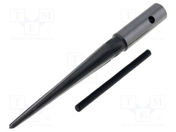 Taper reamer; Reamed hole dia: 3,5÷12,5mm; Tool length: 125mm