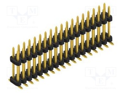Connector: pin strips; pin header; male; PIN: 36; 2mm; SMT; 2x18