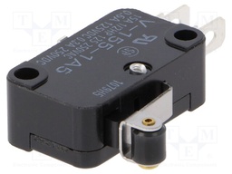 Microswitch SNAP ACTION; with lever (with roller); SPDT; Pos: 2