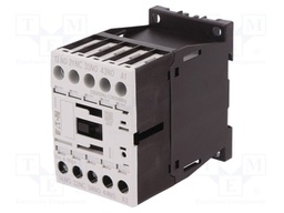 Contactor: 4-pole; NC + NO x3; 230VAC; 4A; DIN; DILA-31; W: 45mm
