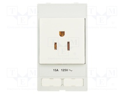 Plug socket module USA/Japan (NEMA 5-15)