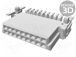 Connector: PCB to PCB; female; PIN: 18; 1.27mm; Series: har-flex