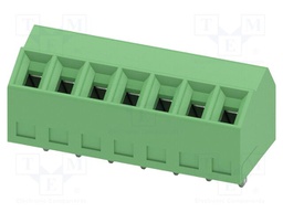 PCB terminal block, nominal current: 10 A, rated voltage (II