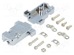 Enclosure: for D-Sub connectors; D-Sub 9pin,D-Sub HD 15pin