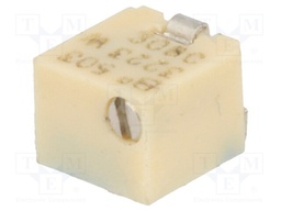 Trimpot, Multi Turn, Cermet, Top Adjust, 50 kohm, Surface Mount, 11 Turns