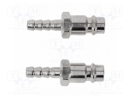 Coupling-adaptor terminal; Connection: 6,3mm; 2pcs.