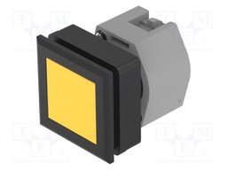 Switch: push-button; 30mm; Stabl.pos: 1; yellow; none; IP65; OptoHiT
