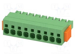 PCB connector, nominal cross section: 6 mm?, color: green, n