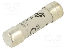 Fuse: fuse; gG; 12A; 500VAC; 250VDC; 10.3x38mm