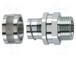 Straight terminal connector