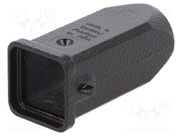 Enclosure: for HDC connectors; Han M; size 24B; for cable; PG11