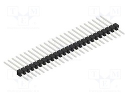 Connector: pin strips; pin header; male; PIN: 25; 2.54mm; SMT; 1x25